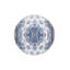 Tapis décoratif lavable bleu-1230463052
