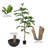 Potted Artificial Green Nandina Tree.-20583806