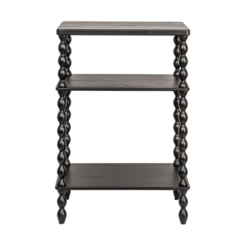 Table d'appoint rectangulaire, Noir