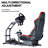 Anman Racing Simulator Cockpit Stand With Racing Seat, Not Include Steering wheel & Wheels & Pedals and Shifter Handbrake