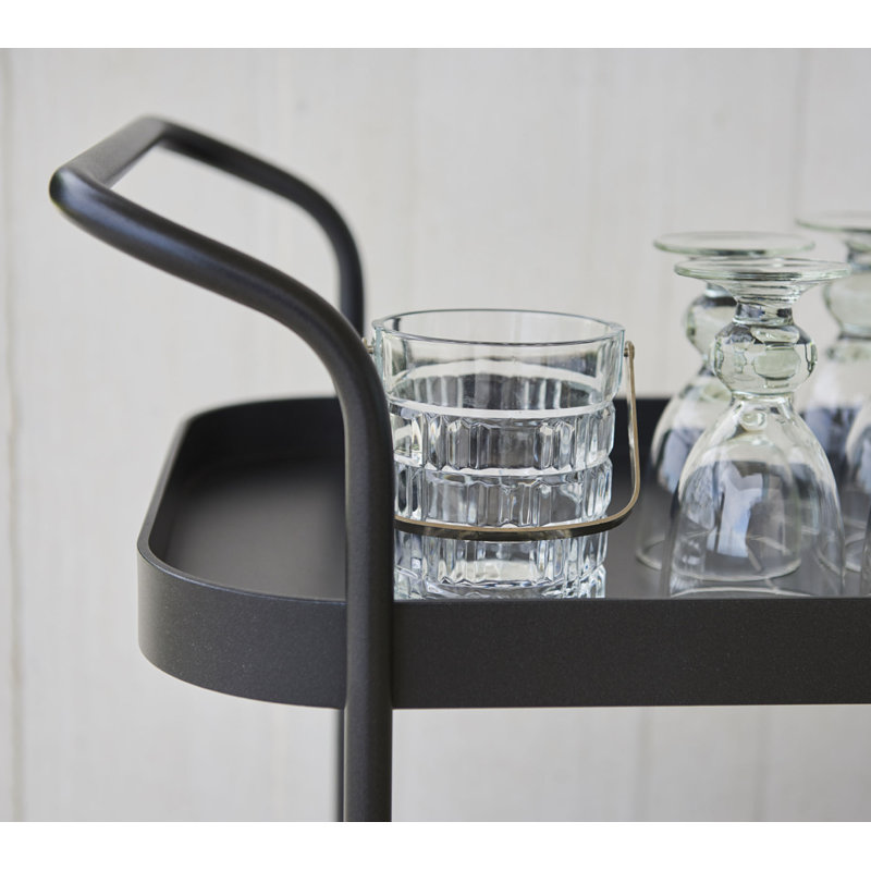 Roll Bar Cart, Lava Gray, Lava Gray