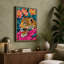 Leopard In Bloom Eclectic - Print-136785016-136785012