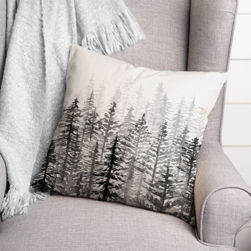 Housse de coussin carré Wani, H 16 po x l 16 po x P 1,5 po