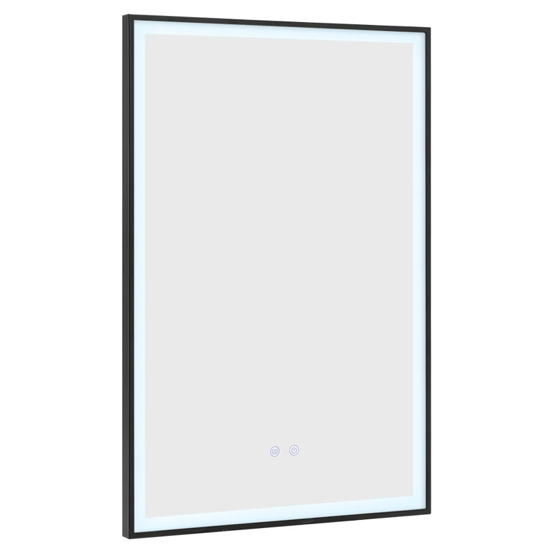 Armster Metal Rectangle Wall Mirror, 70 cm H x 50 cm W