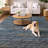 Premium Machine Washable Dream Shag Horizontal Bars Rug-670556989-670556932