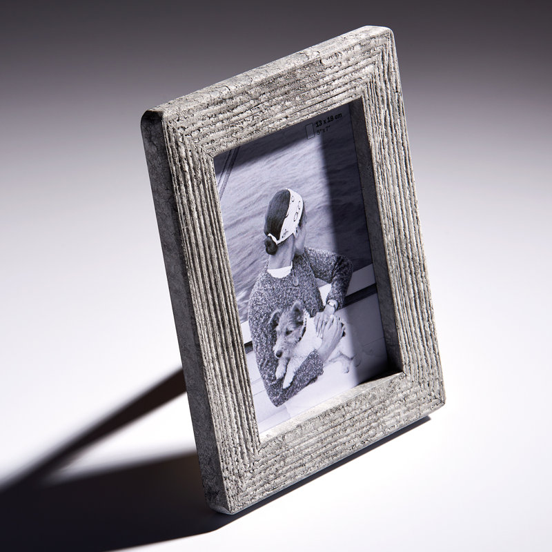 Sprague Grey Wood Matte Picture Frame, 21cm H x 16cm W x 2cm D