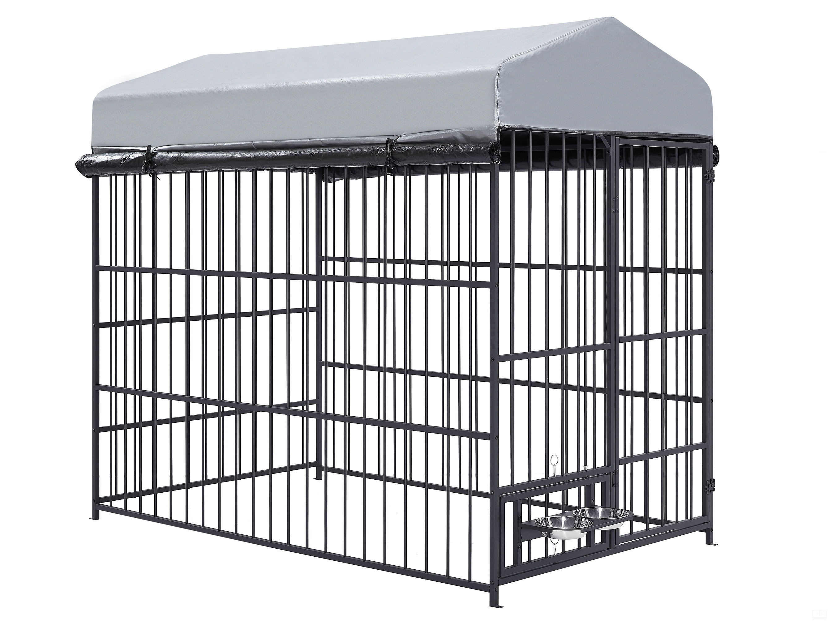 Photo inspiration: Visual Reference: Kaqcvin Large Dog Kennel Outdoor Pet Pens Dogs Run Enclosure