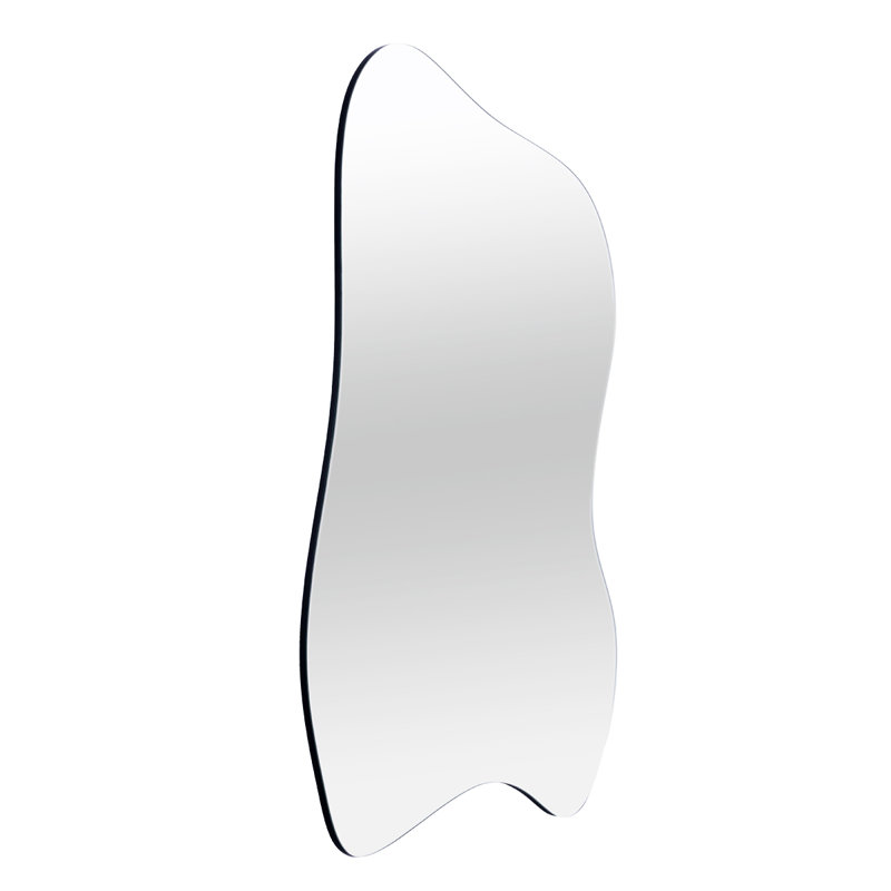 Dominykas Flat Wall Mirror, Frameless