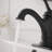 Single-Hole Single-handle Bathroom Faucet with Drain Assembly-95166386