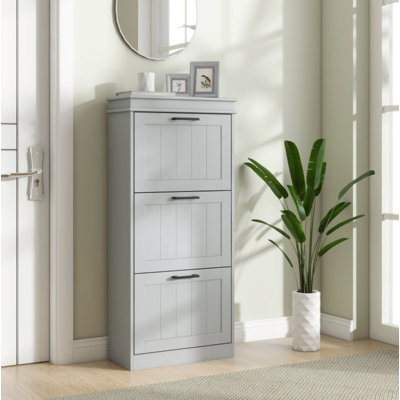 15 Pair Flip Down Shoe Storage
