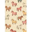 Papier peint chevaux, décoration murale ludique-1789924842