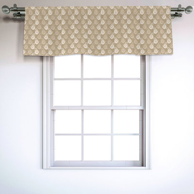 Sateen Ruffled Window Valance