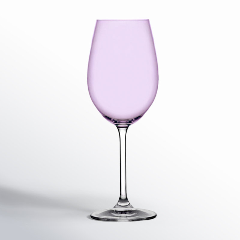 Ensemble de 4 verres à vin Meridian, Lilas