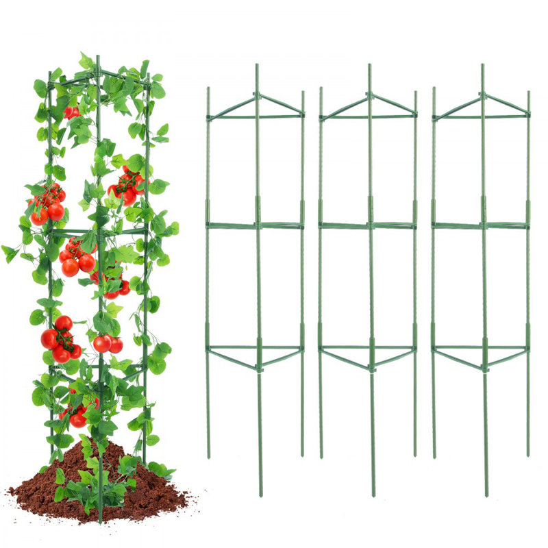 Ensemble de 6 cages à tomates pour jardin 48 po