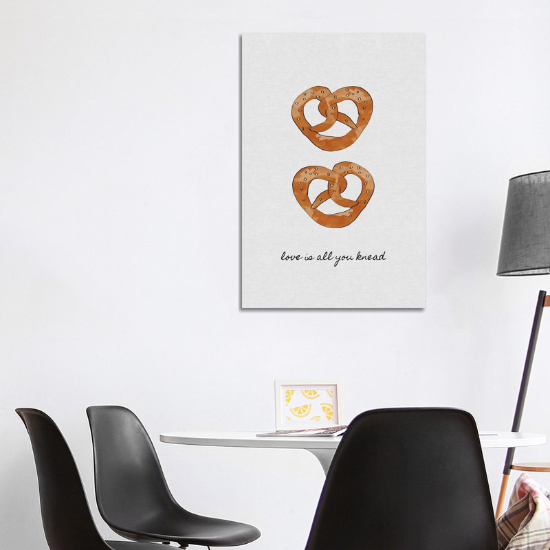 Love Is All You Knead by Orara Studio - Wrapped Canvas Gallery-Wrapped Canvas Giclée, 101.6 cm H x 66.04 cm W x 1.91 cm D