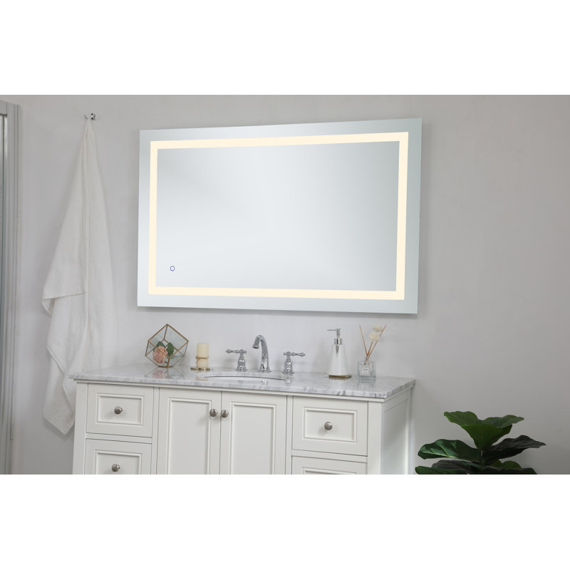 Miroir de salle de bain Scoles, 48 po x 30 po