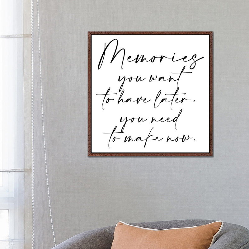 Memories V by Kimberly Allen - Print on Canvas, Wrapped Canvas, 45.72cm H x 45.72cm W x 1.91cm D