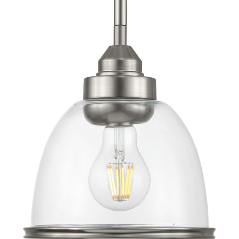 Chaya 1 - Light Single Pendant, Brushed Nickel