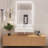 Pyramid 30" Wall Mounted Rectangular Solid Surface Bathroom Sink in Matte Finish, White-2012398696