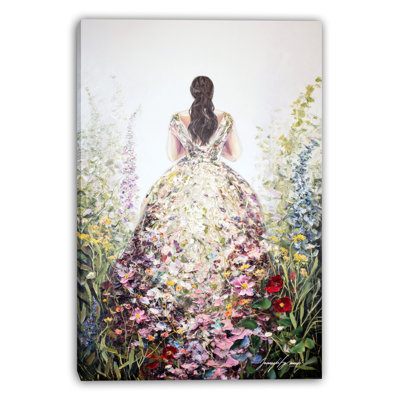 Art mural sur toile Blooming Meadow Grace