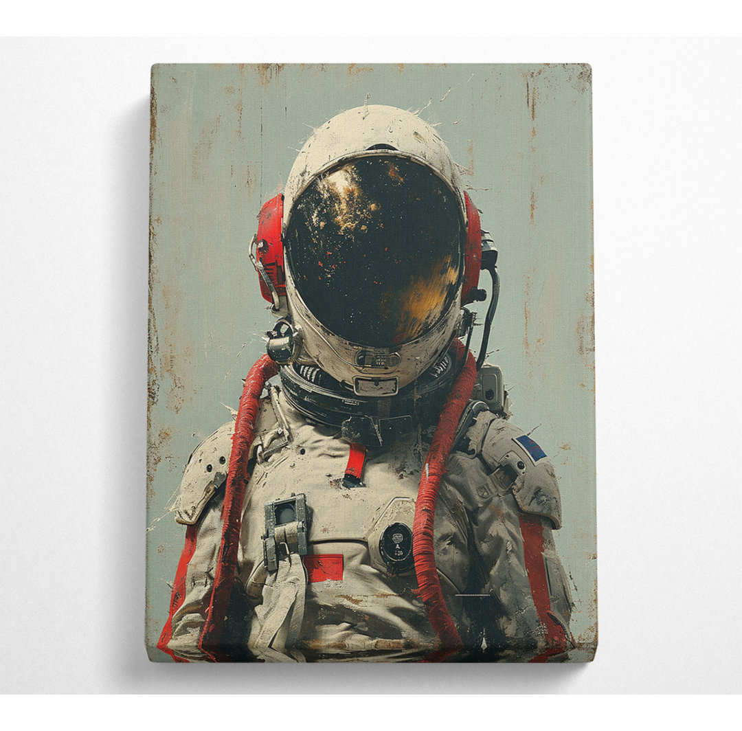 Astronaut - Ohne Rahmen Kunstdrucke auf Leinwand