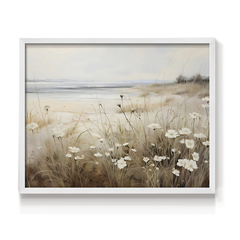 Paysages rétro-DCCCLVI-Reproduction encadrée - réversible, H 22 po x l 28 po, Blanc