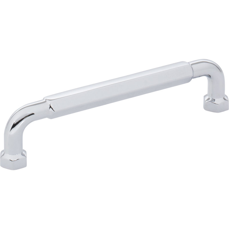 Dustin Bar Pull, Polished Chrome, 5 1/16" Center To Center