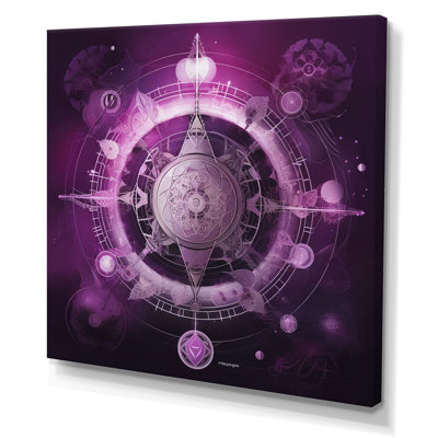 Mystique fuchia sacré Chakra portail I