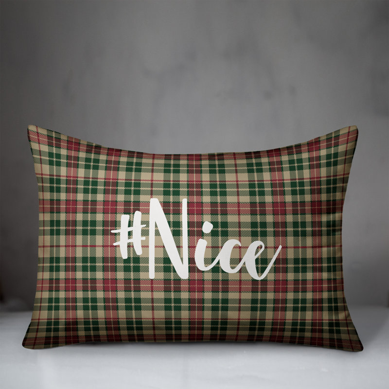  Coussin lombaire à carreaux Nice in Tartan