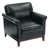 Black Genuine Leather