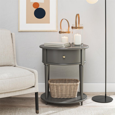 Giancarlo End Table with Storage
