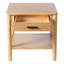 Table de bout K / D avec 1 tiroir, couleur naturelle