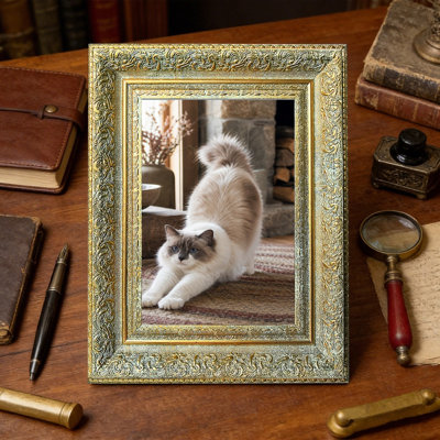 Cadre photo raffiné pour photos et étagères de bureau
