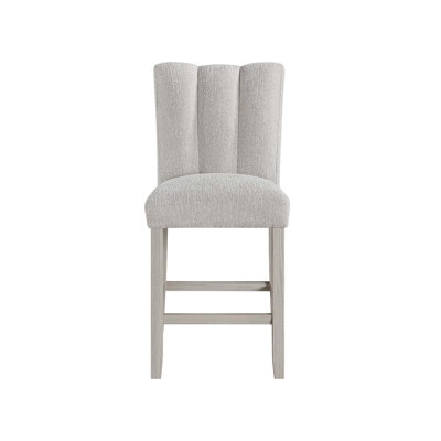 Transitional Style Bar Stools Set of Two