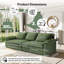 4 Seater Chenille Sofa-440502613