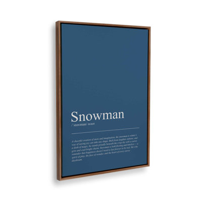 Impression sur toile Frosty Wonder