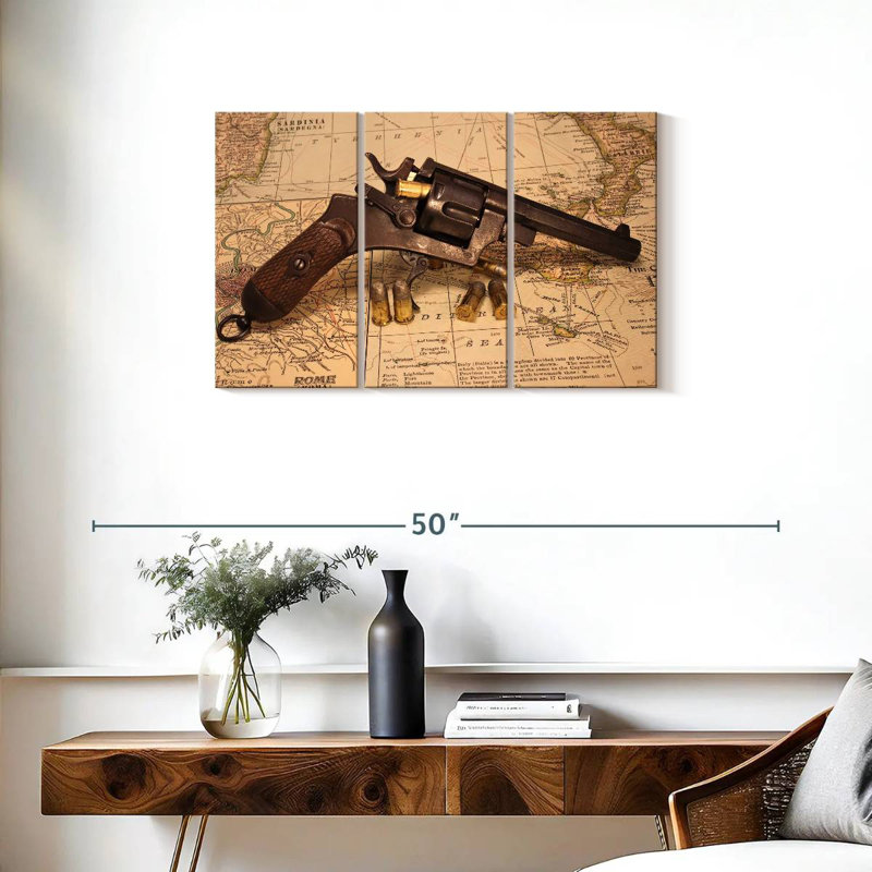 Conquer The World, 20" H x 33" W