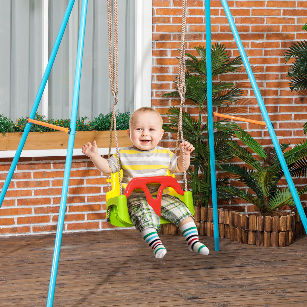 Freeport Park Plastic / Acrylic Swing Seat with Chains