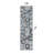 Dionta Modern Circles Gray/Ivory/Blue Performance Area Rug-1984031543