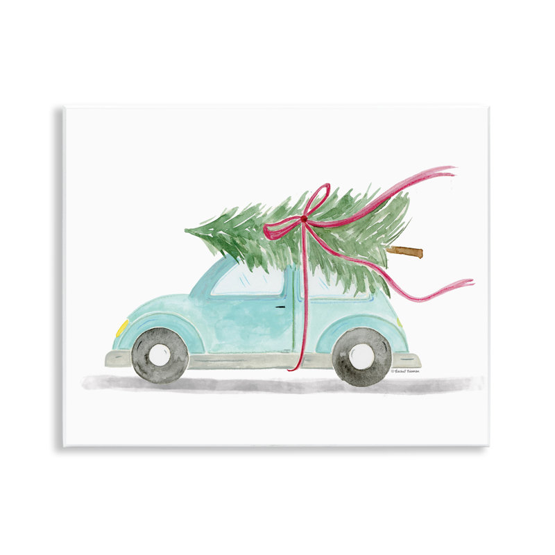 «Windblown Tree on Car», art mural par Rachel Nieman