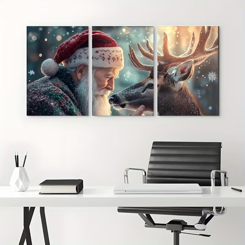 3 Piece Wrapped Canvas Print