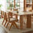 Burlywood Rectangular Solid Wood Butterfly Leaf  Dining Table-107659969