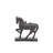 Polystone Horse Brown Decorative Sculpture
