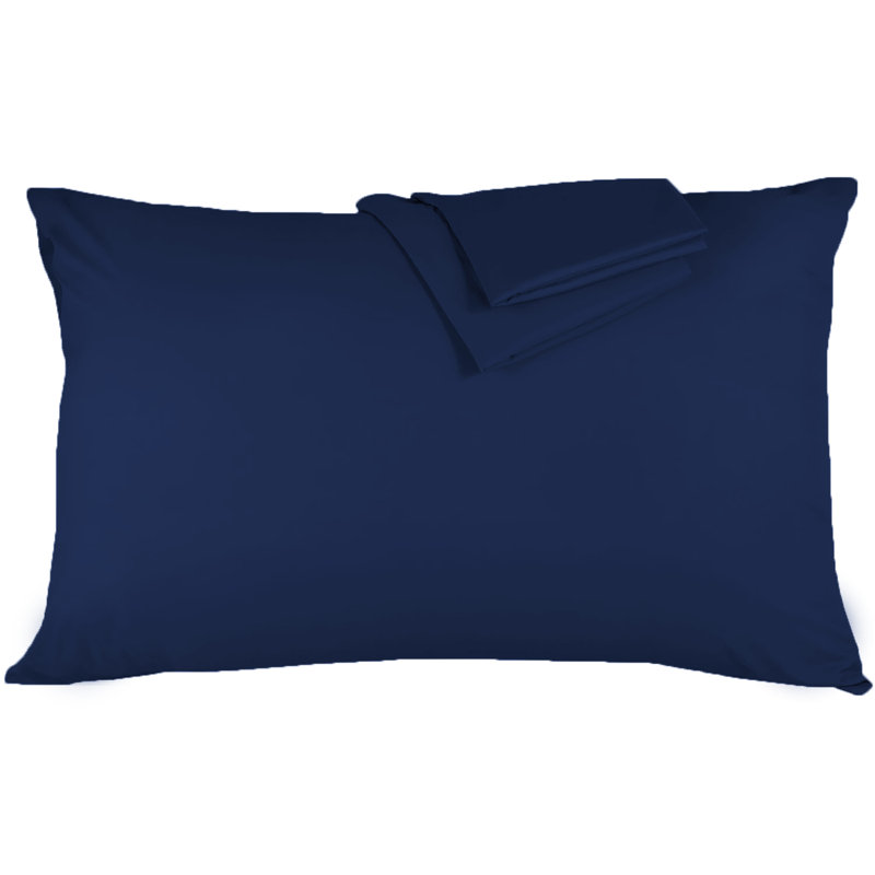 Microfiber Pillow Cases – Soft & Breathable (Set of 2), Navy