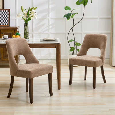 Chaise de salle à manger rembourrée Arlene