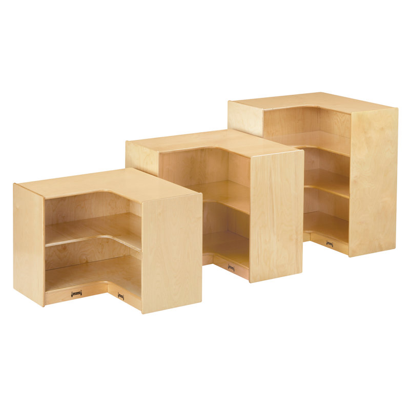 Jonti-Craft® Super-Sized Inside Corner Storage, 24.5" H x 30" W x 15" D
