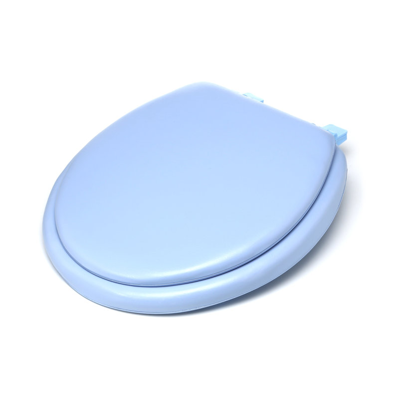 Siège de toilette rond Fantasia, Bleu pâle