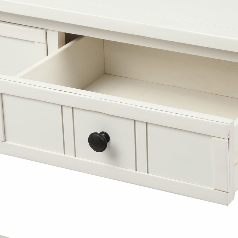 Gattilier 35.43'' Console Table, Navy, 30.25" H x 35.34" W x 13.8" D Duplicate