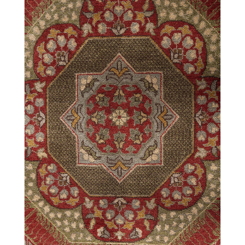 Overdyed One-of-a-Kind 9' 1" X 12' 2" Hand Knotted Area Rug