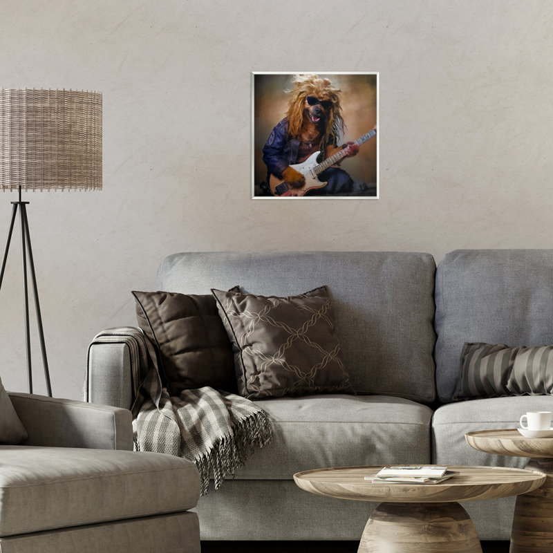 Musicien, plaque murale Canine Clark, design par Sean Parnell